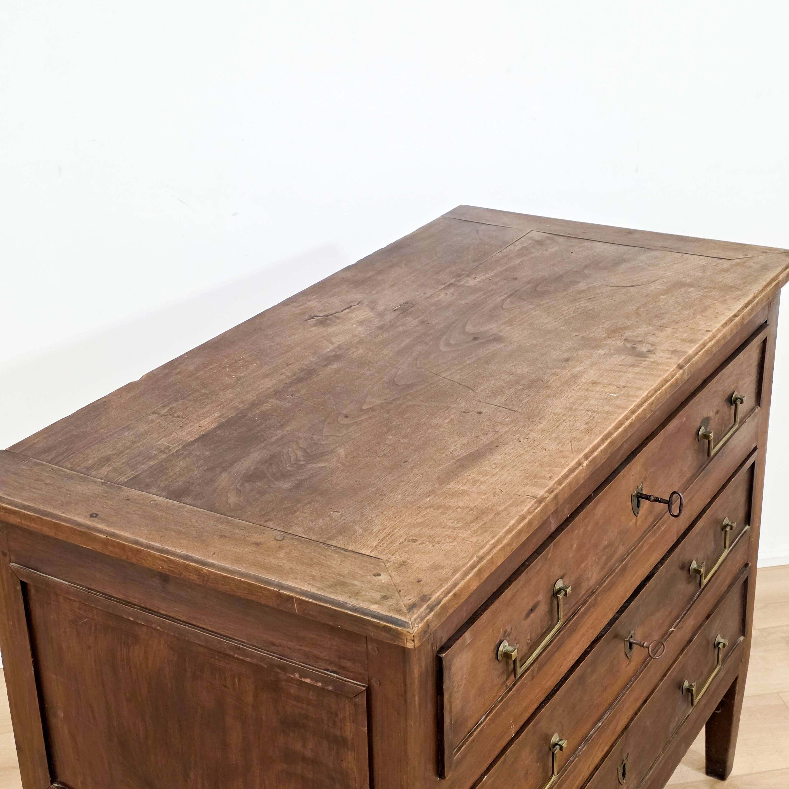 Solid wood commode in Louis XVI style / late 18th century