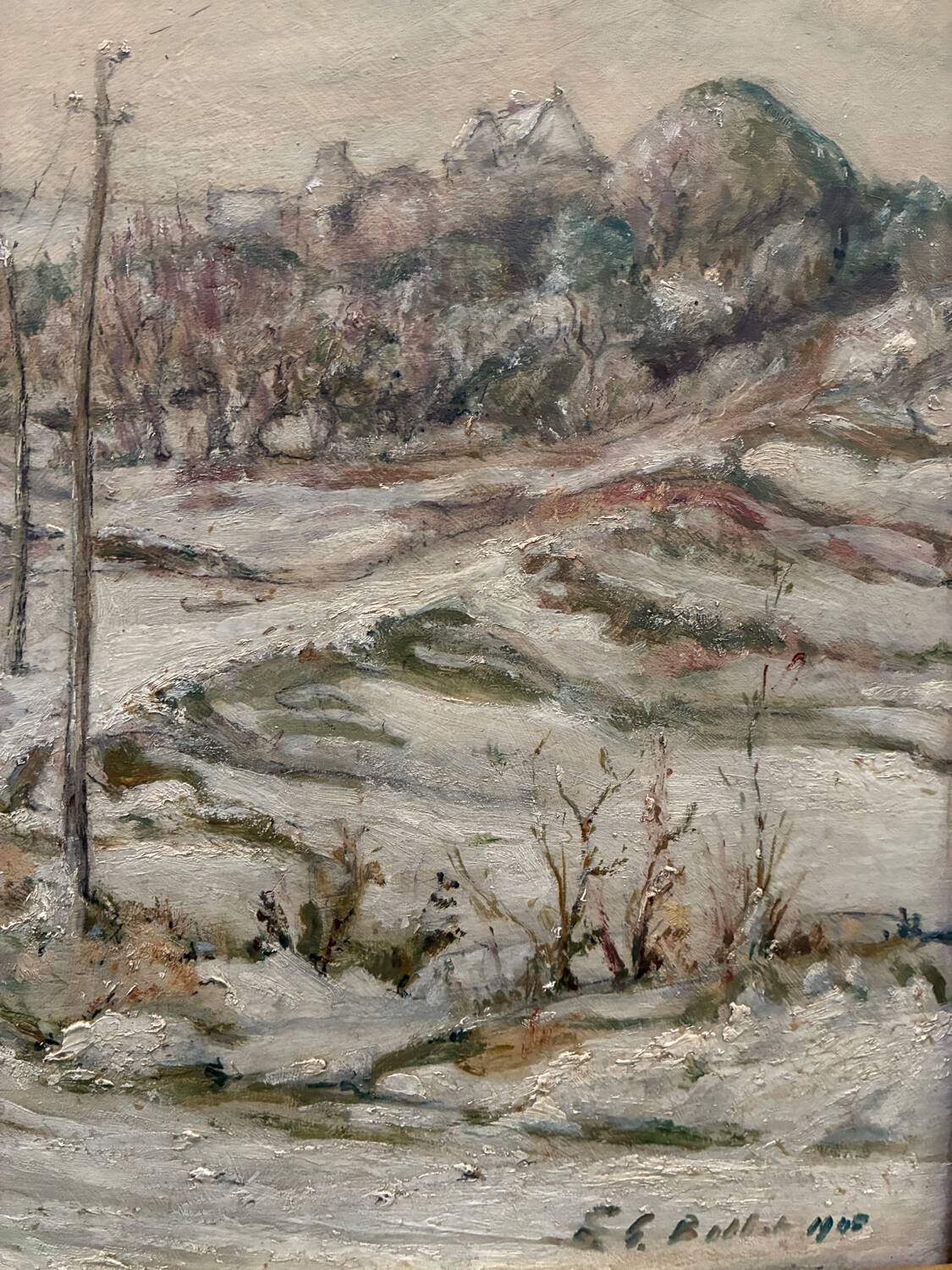 Landscape Brittany, Georges Émile Bellet, 1945