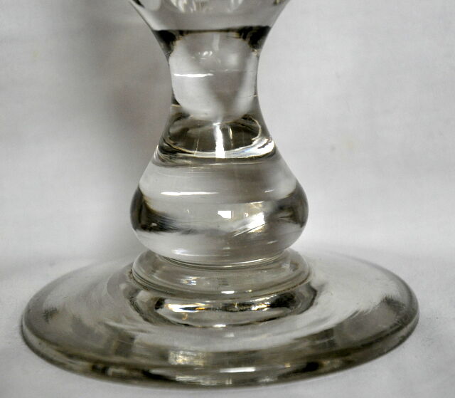 Duo of absinthe glasses