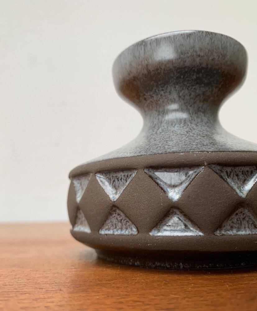 Danish studio pottery vase by Frank Keramik, mid-century, 1960s.