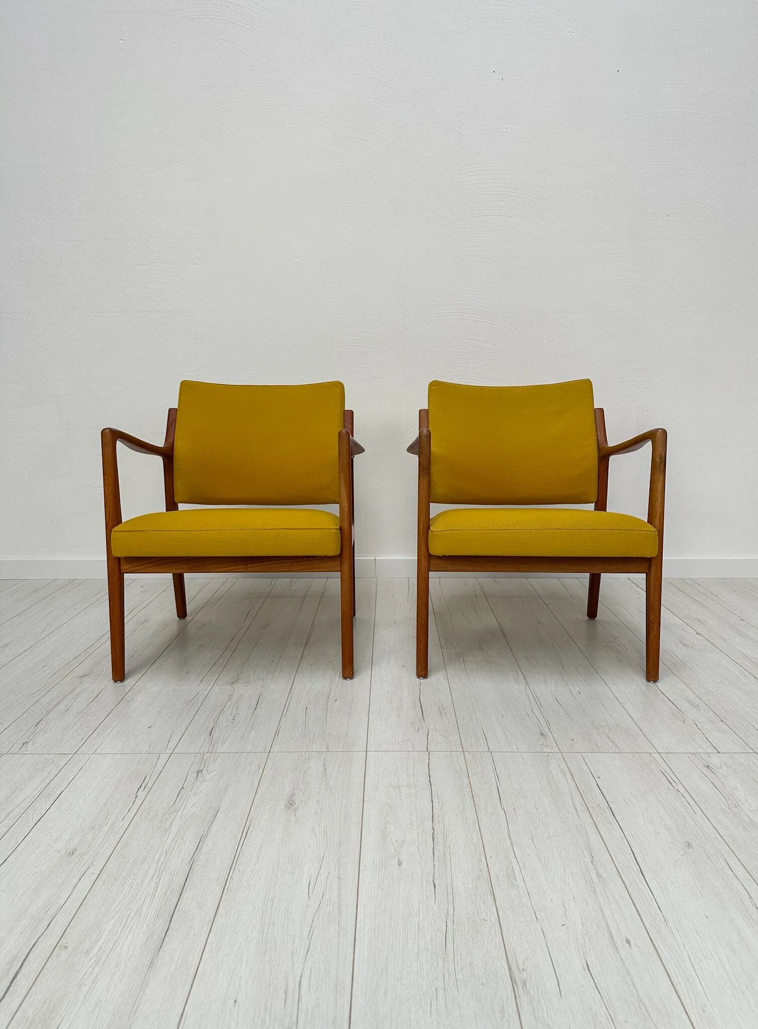 1960s vintage Swedish mid-century easy chairs by Karl-Erik Ekselius for J.O. Carlsson