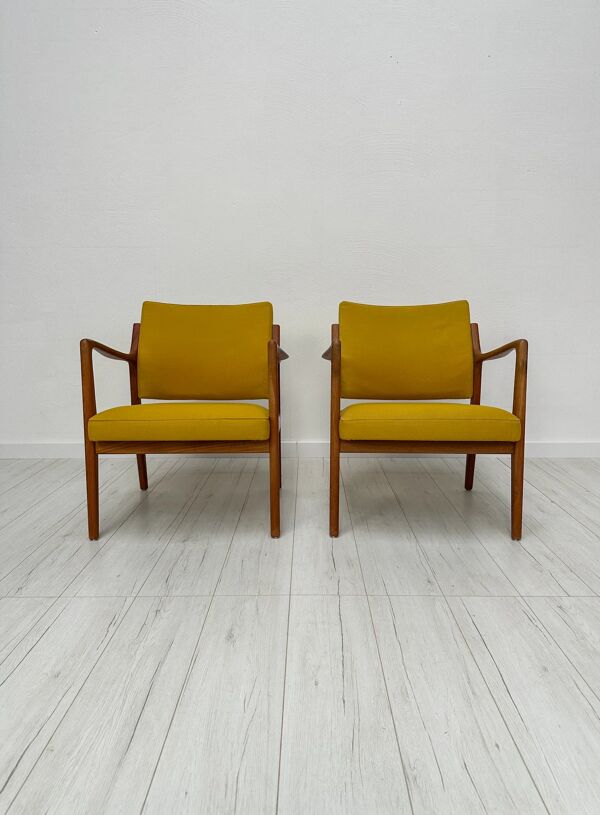 Fauteuils vintage suédoises des années 1960 par Karl-Erik Ekselius pour J.O. Carlsson