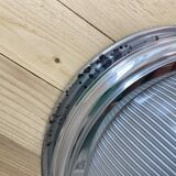 Wall light ceiling light thick glass chrome metal support
