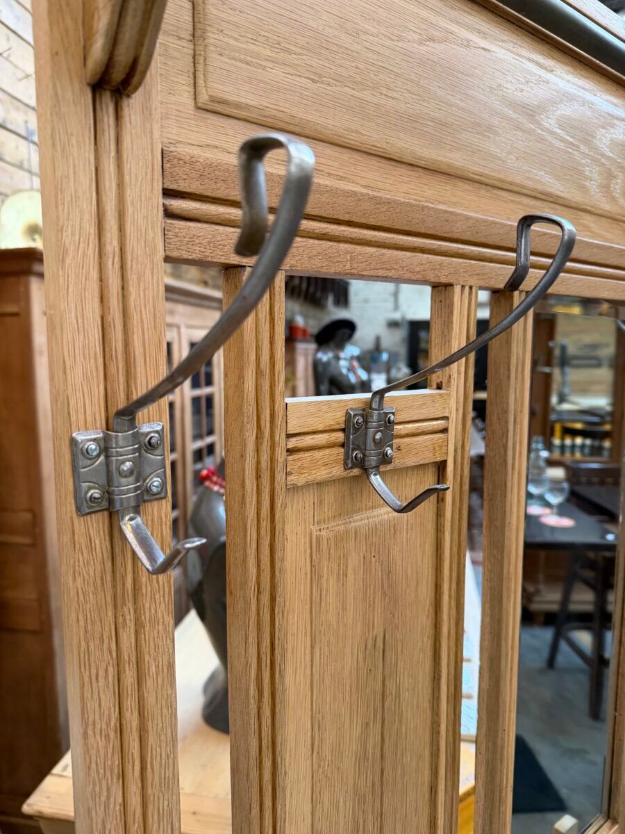 Vestiaire d’entrée en chêne
