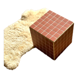 Cube side table