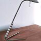 Modernist steel lamp