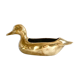Empty solid brass duck pocket