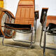 Pair of Italian reclining chairs Maule Marga from the 1970s