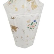 Biedermeier white glass carafe, Austria, 1890s