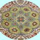 Pure silk Egyptian oriental carpet - : 1.50 X 2.20 meters. Handmade - silk on silk