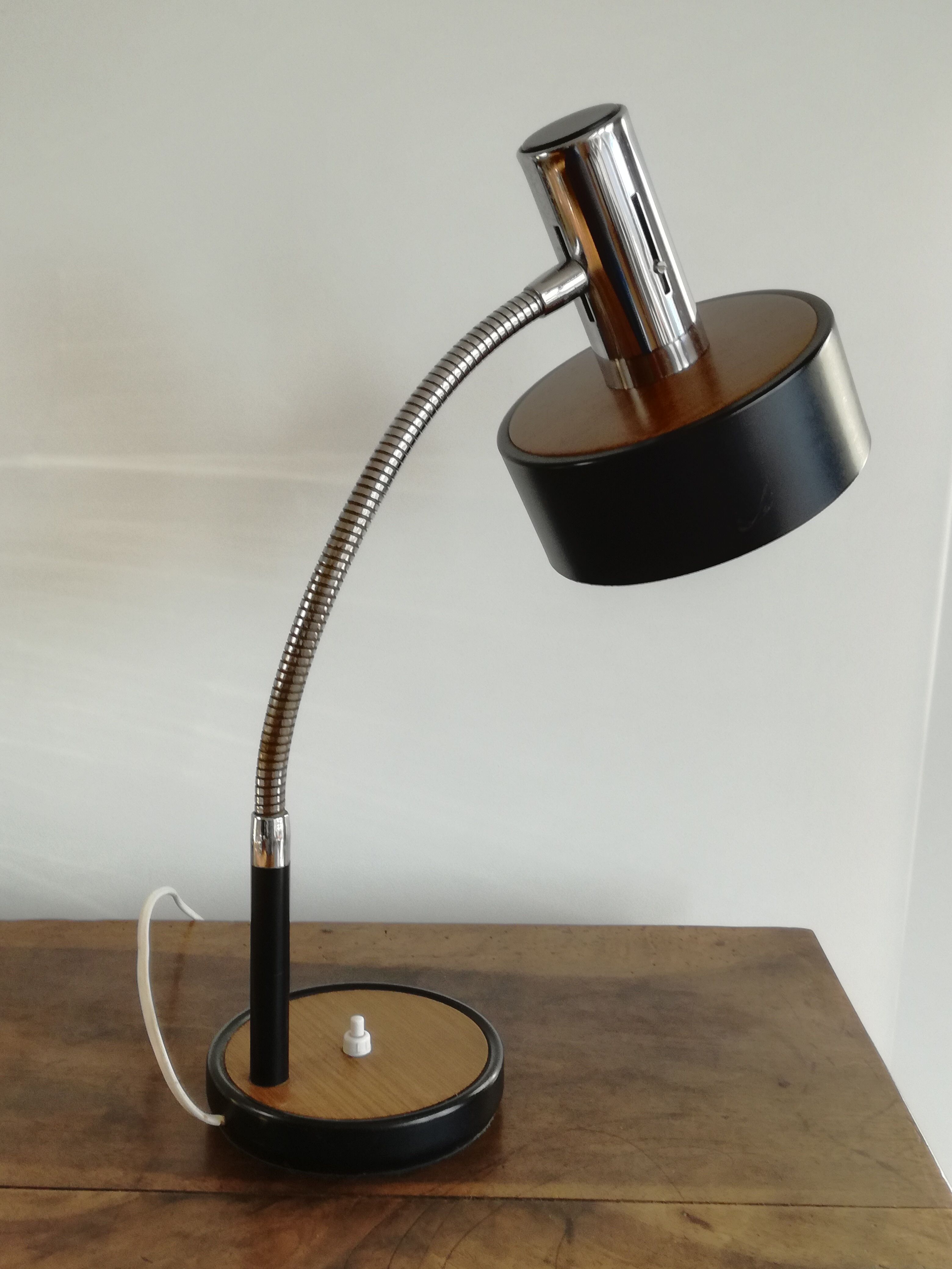 Vintage desk lamp, made in Italy 1960