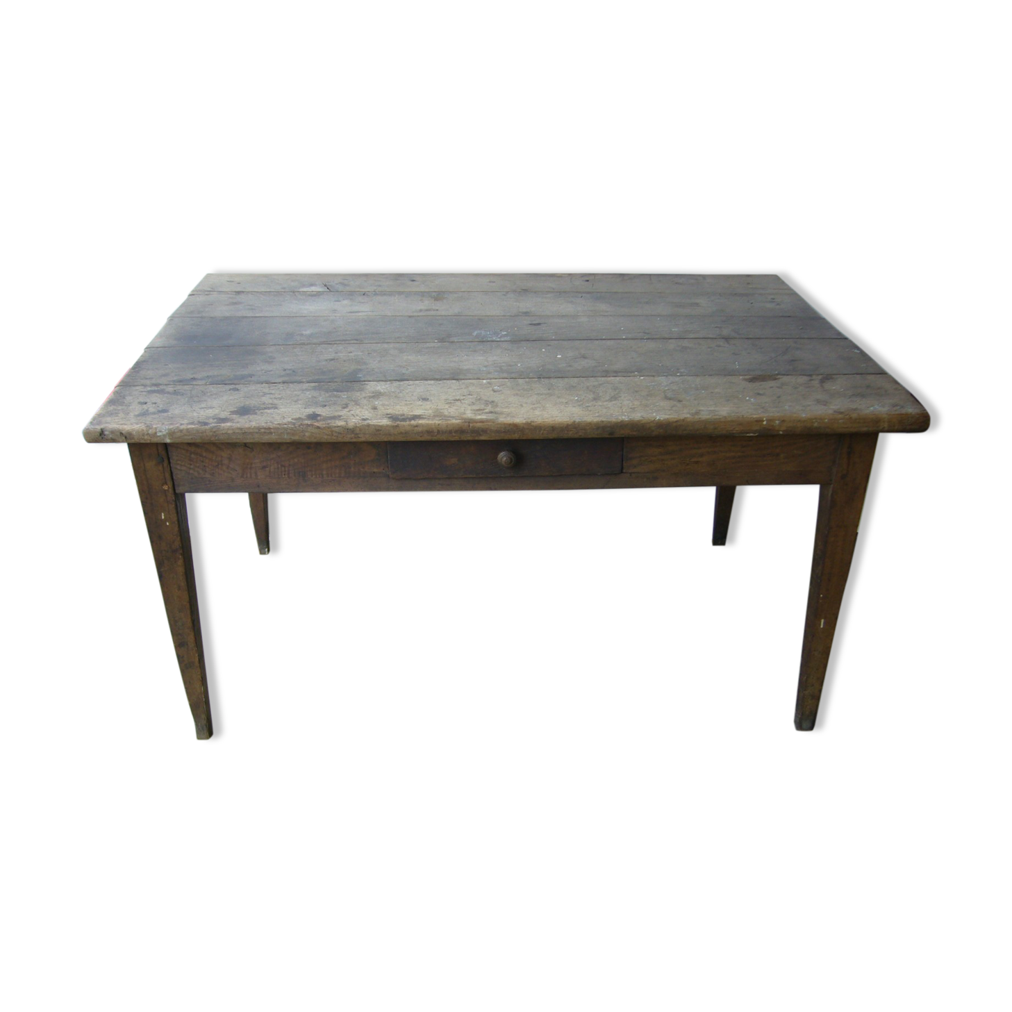 Old oak farm table
