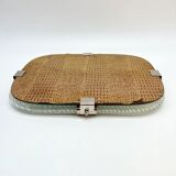 Venetian "dishcloth" mirror in Murano glass, 1960s