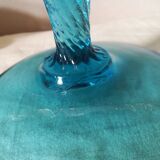 Empoli blue glass cut