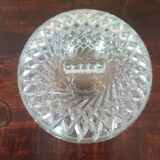 Sucrier verre ciselé