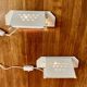 PAIR OF INDUSTRIAL WALL LIGHTS SCANDINAVIAN DESIGN 1950.