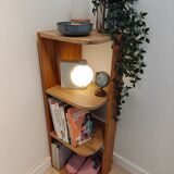 Designer oak shelf – Oak Duo Column