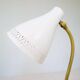 Rare adjustable mid-century table lamp by Böhlmarks, 1940s, Sweden.