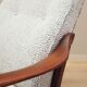 Fauteuil en hêtre, design danois, années 1970, fabrication : Farstrup Møbler