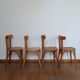4 vintage bistro chairs