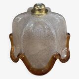 Italian glass pendant light 1970