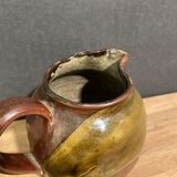Pitcher pitcher in glazed sandstone type La Borne