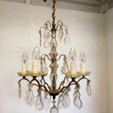 Old chandelier with tassels