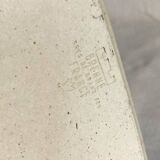 Rectangular stoneware dish, high-fired, Brenne pottery, 1970s-80s