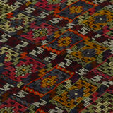 Anatolian handmade kilim rug 208 cm x 123 cm