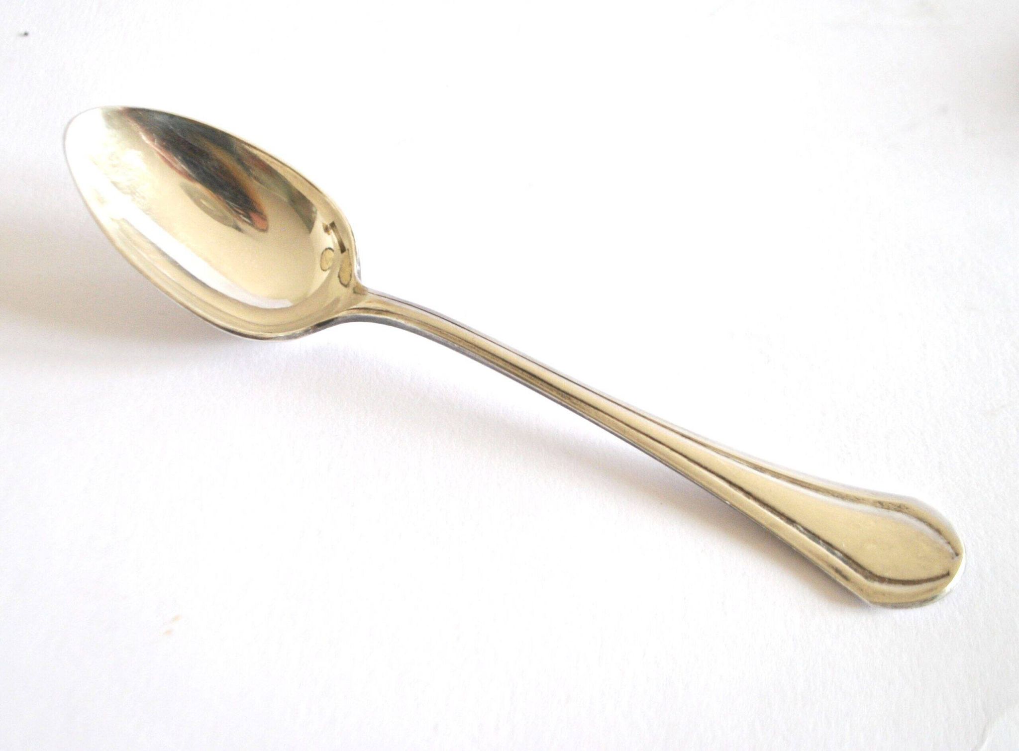 Christofle Printania Art Deco coffee spoon by Luc Lanel 13.8 cm