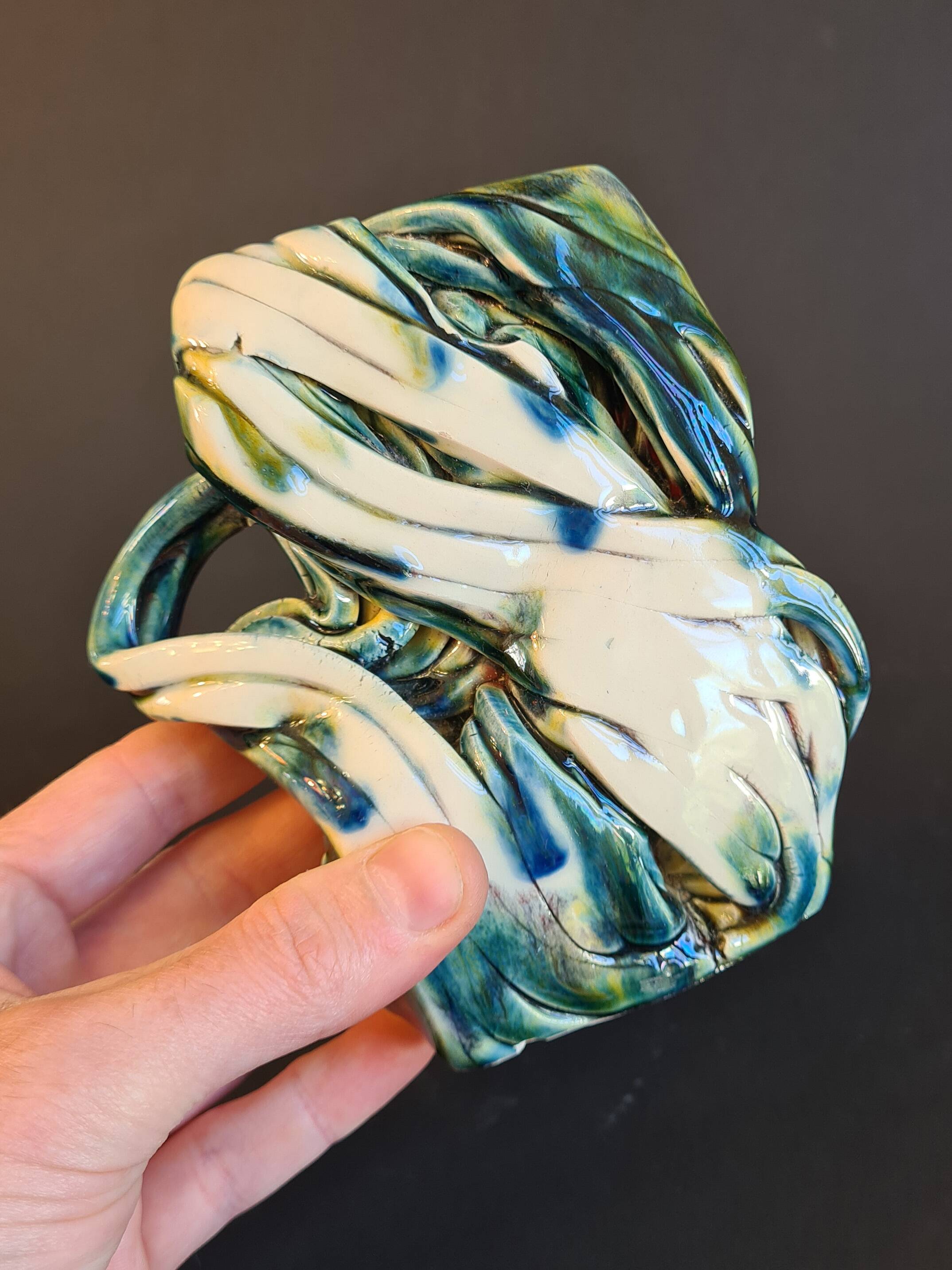 “Organic Flow” art ceramics