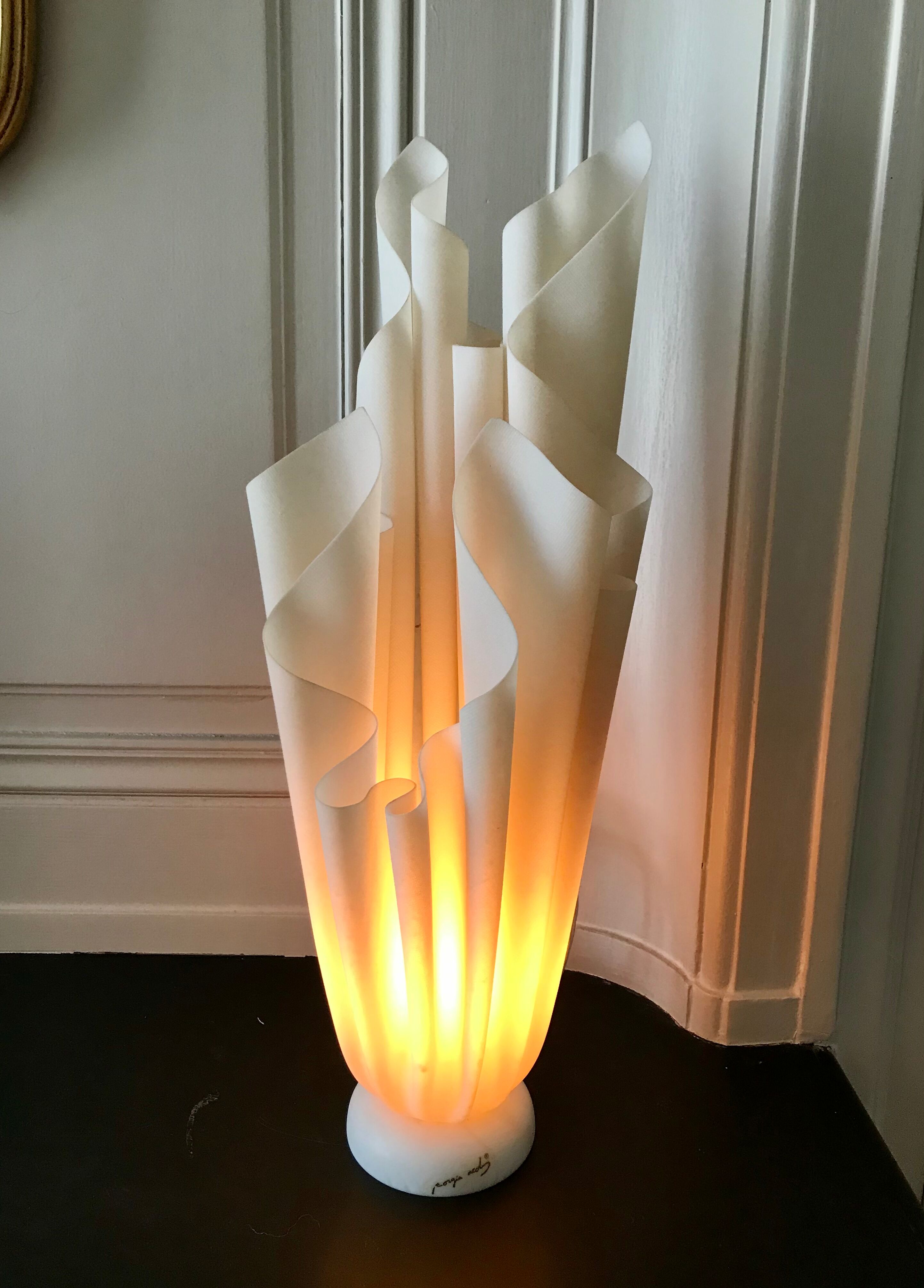 Pair of Georgia Jacob lamps