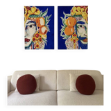 2 contemporary paintings