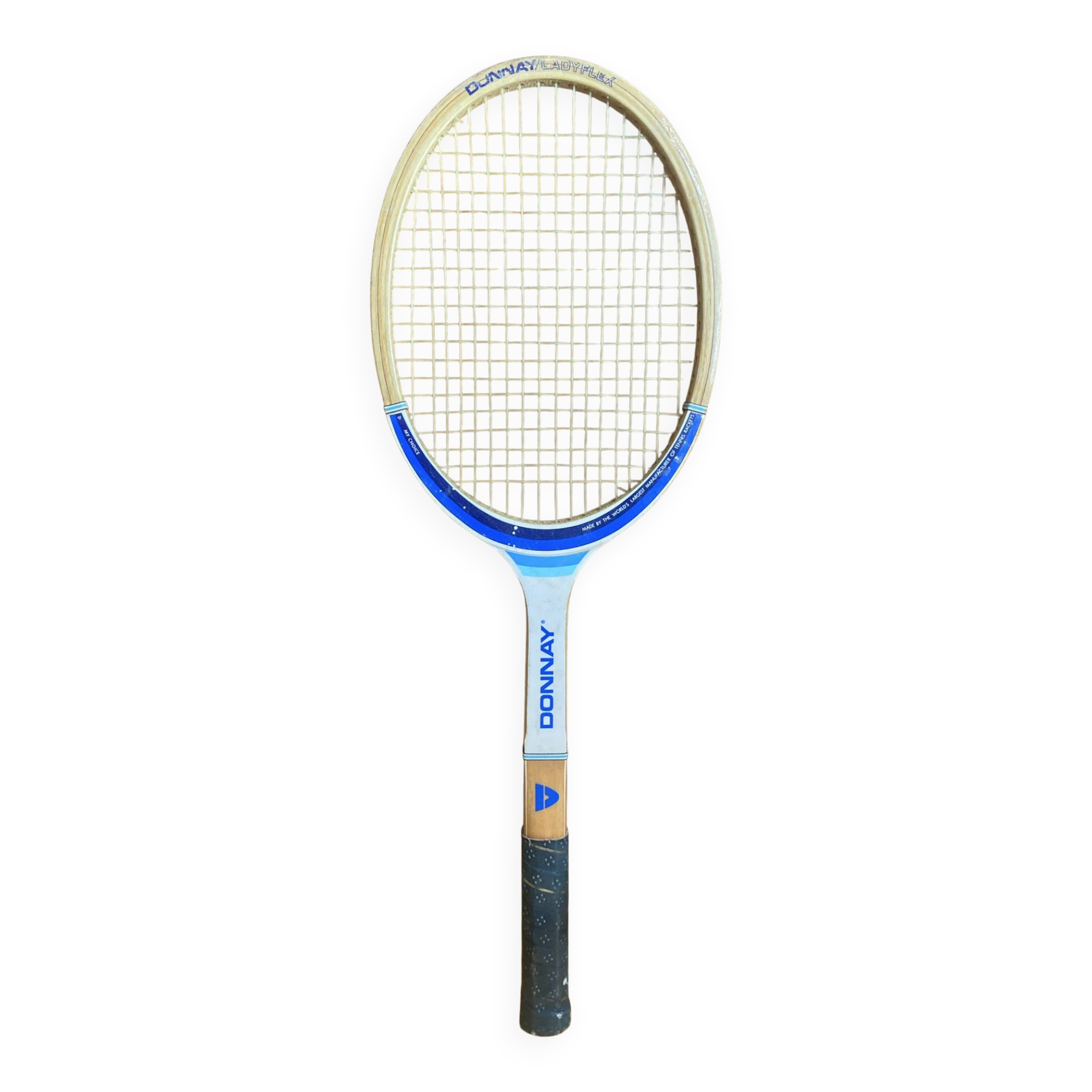 Vintage DONNAY Lady Flex Wooden Tennis Racket #E193