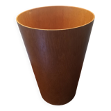 Large teak waste paper basket Martin Aberg for Servex