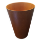 Large teak waste paper basket Martin Aberg for Servex