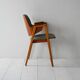 1950s/60s Scandinavian Desk Chair in Wood