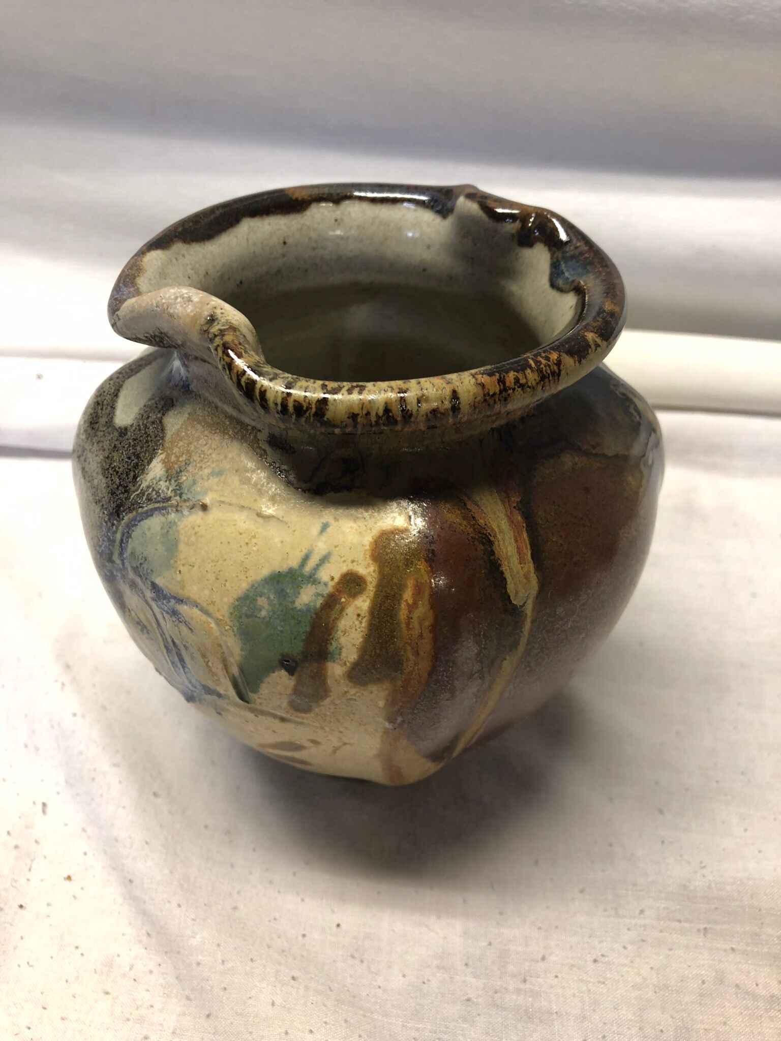 Vintage stoneware vase