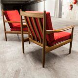 Pair of Scandinavian 60s armchairs