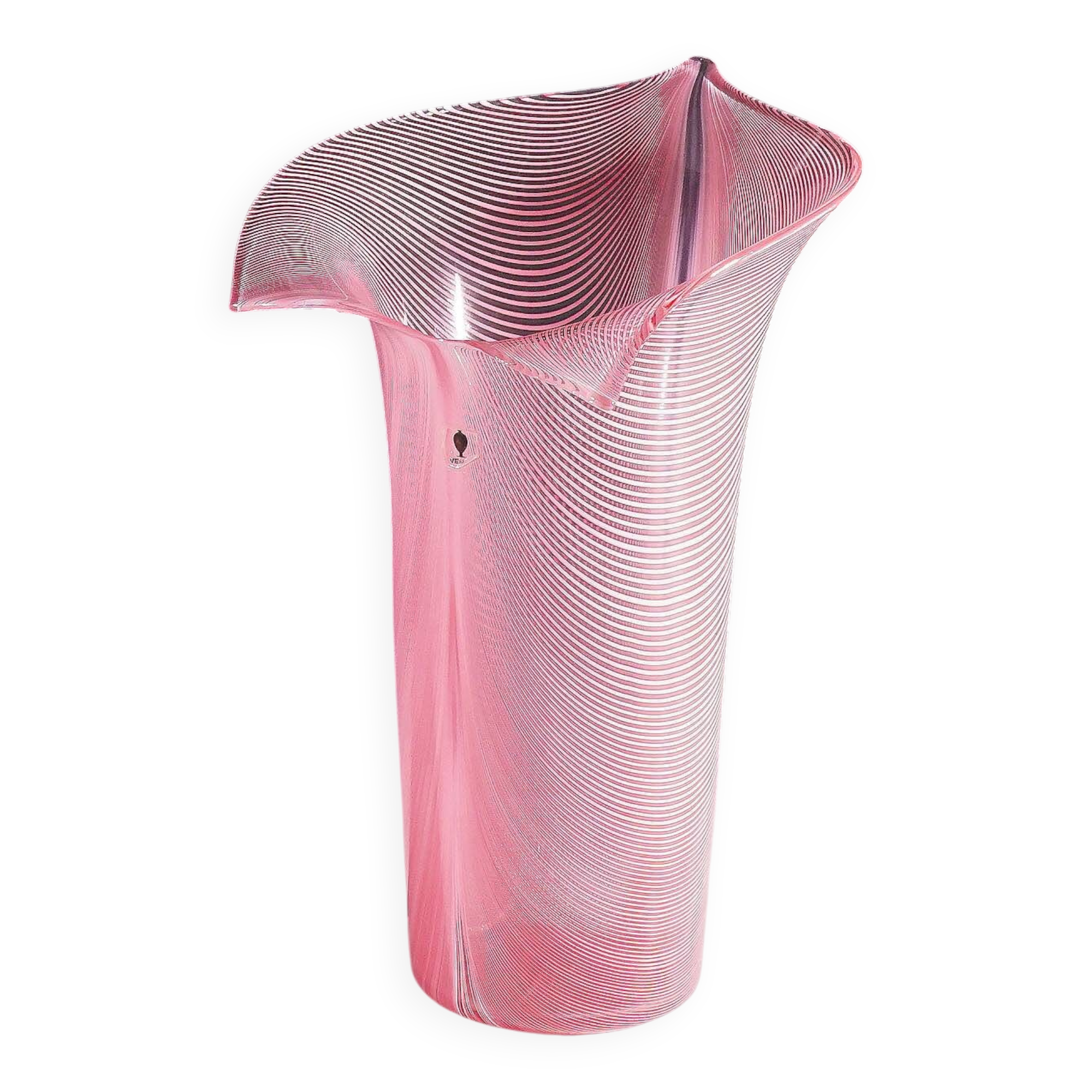 Vase Tyra Lundgren 'Calla' for Venini Murano