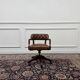 Chaise de bureau Chesterfield Wade en cuir marron