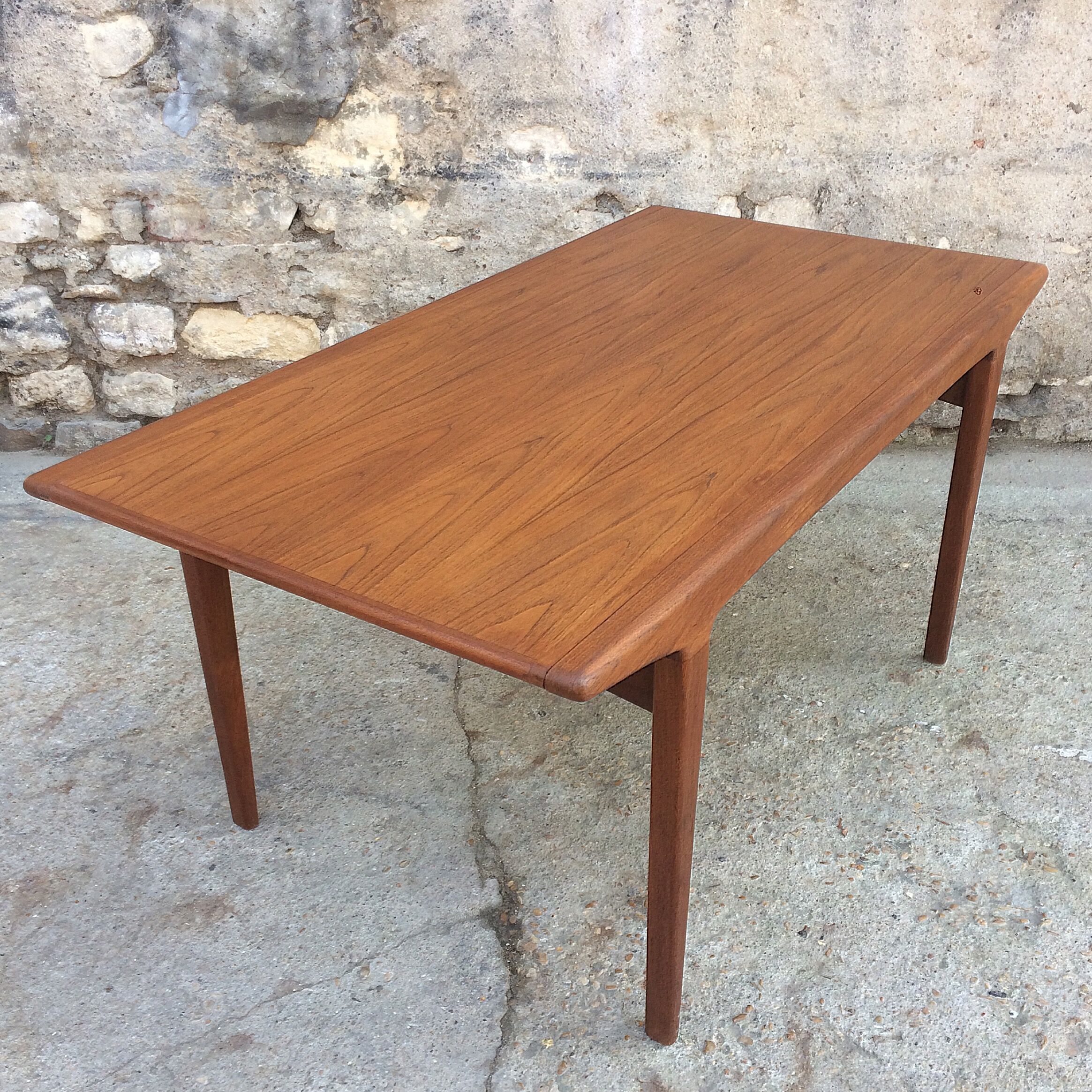 Table at Scandinavian meal 1960