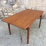 Table at Scandinavian meal 1960