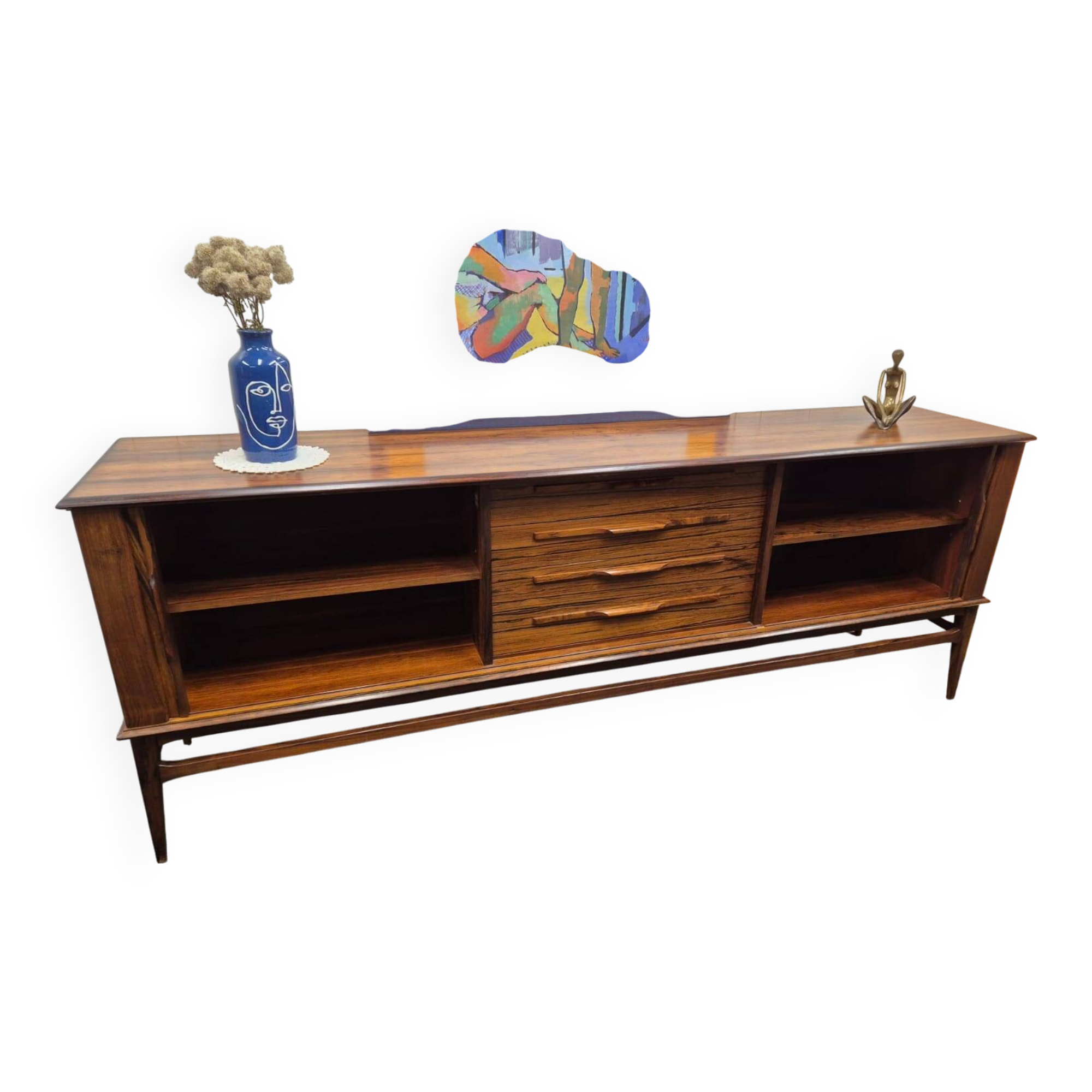 Scandinavian rosewood sideboard