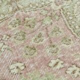 5x9 Light Red Green Vintage Area Rug, 160x274Cm SK 21509