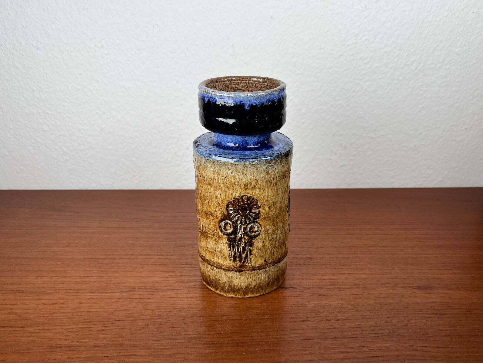 Mid-Century Modern Danish Studio Pottery Vase, 1960s