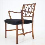 1960s Ole Wanscher Palisander armchair for AJ Iverson Snedkermester