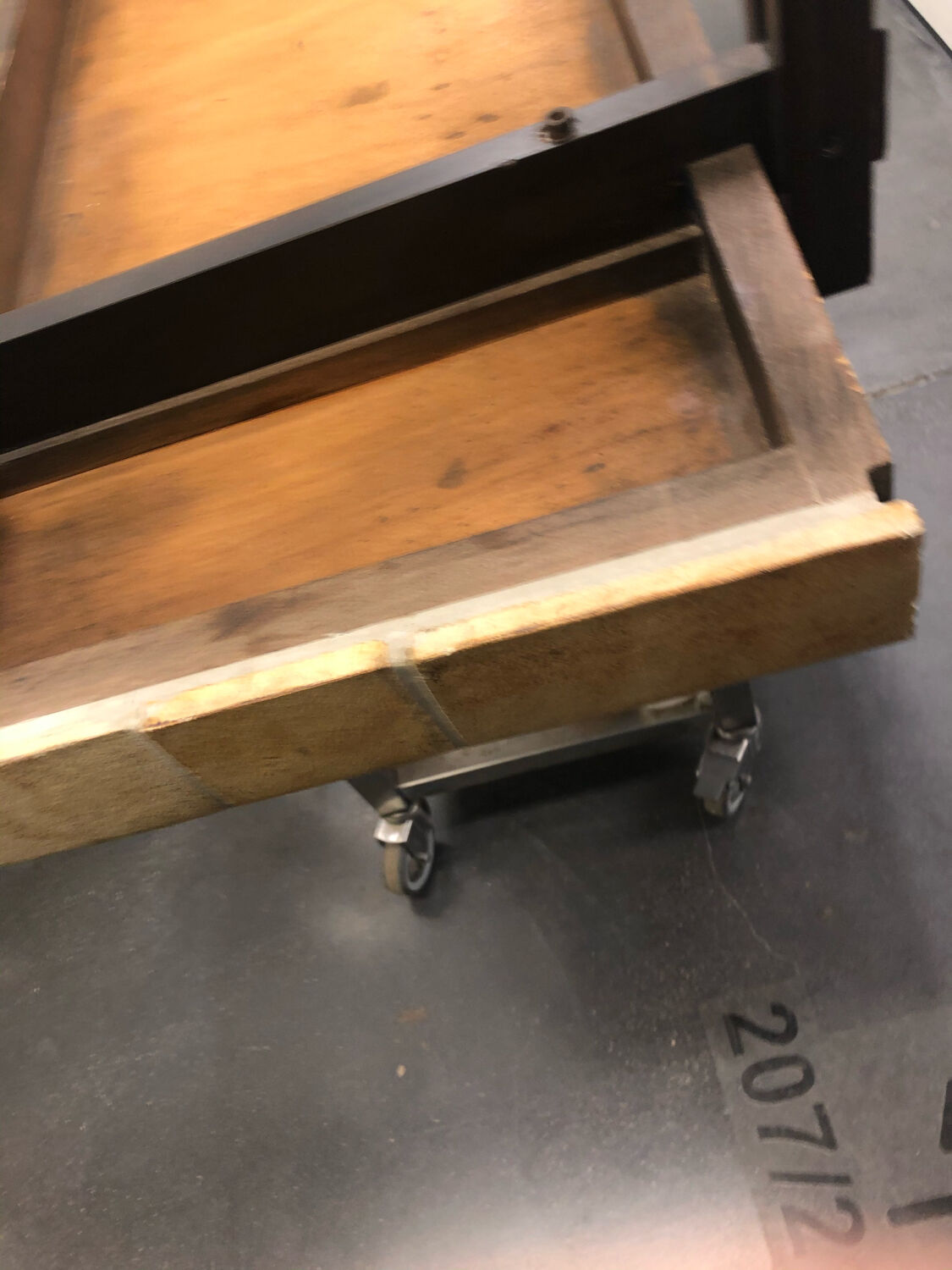 Japanese-style ceramic coffee table by Roger Capron circa 1960