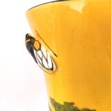 Vallauris vase creation by A.Ferlay cicada