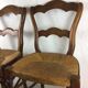 Pair of mulched chairs